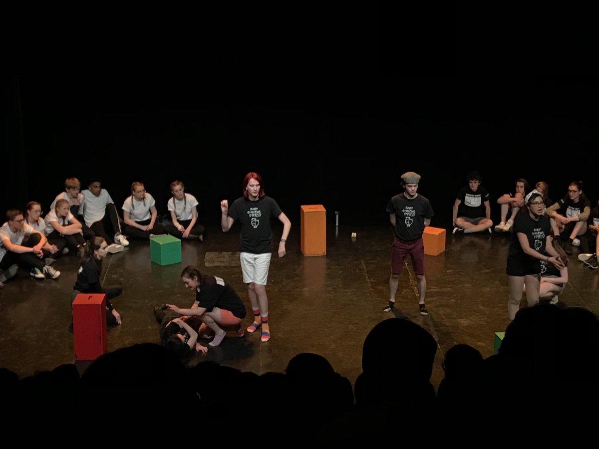 cignewfoundland's tweet photo. HHM Baby Chickenz tell us the tale of Dr. Frankenstein’s first robot, learning to love! #CIGNL25 #CIG41 https://t.co/uqqT1mALKx