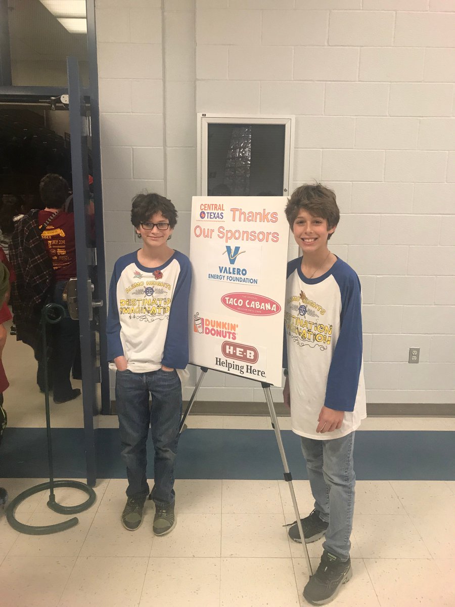 TexasCentralDI's tweet photo. Thanks so much to our local businesses that helped to make our Regional Tournament a huge success.  Also, thanks to @NISD for providing awesome facilities at Brandeis and O'Connor high schools. https://t.co/uUYrRklDdH
