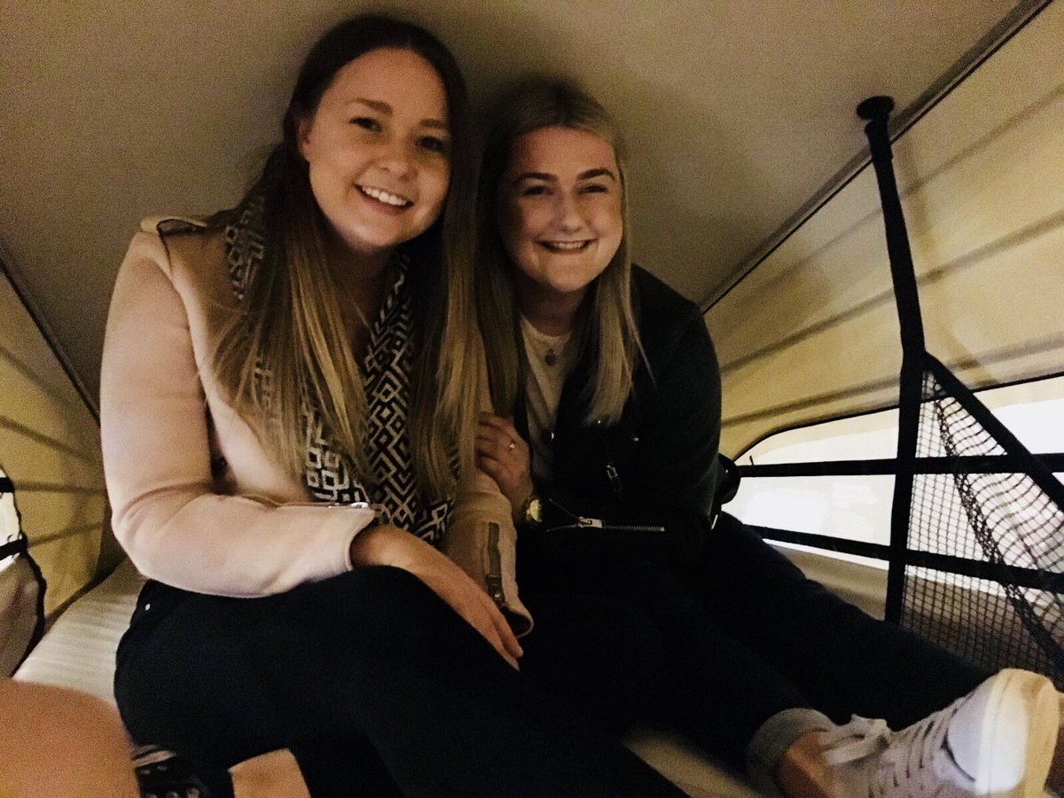 AHB3rd's tweet photo. Here we are enjoying the  @MercedesBenzUK van shop!! Wonderful job by @TROexperiential #surfsup #twointhebed #MercedesBenzVans #traffordcentre https://t.co/xHZIdq33WB