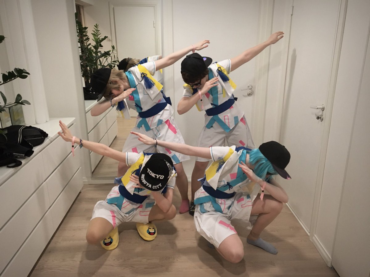 tetsu__ne's tweet photo. thanks to my #babbits nyt väsy ja vitu https://t.co/bGdneKQywf