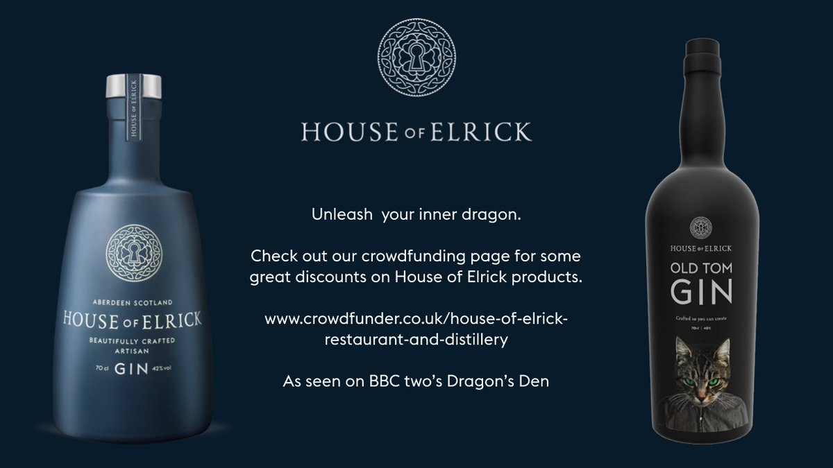 Want to support our journey? Check out the great discounts on House of Elrick products on offer through our crowdfunding page. Make a pledge today and help us build the new House of Elrick restaurant. crowdfunder.co.uk/house-of-elric…