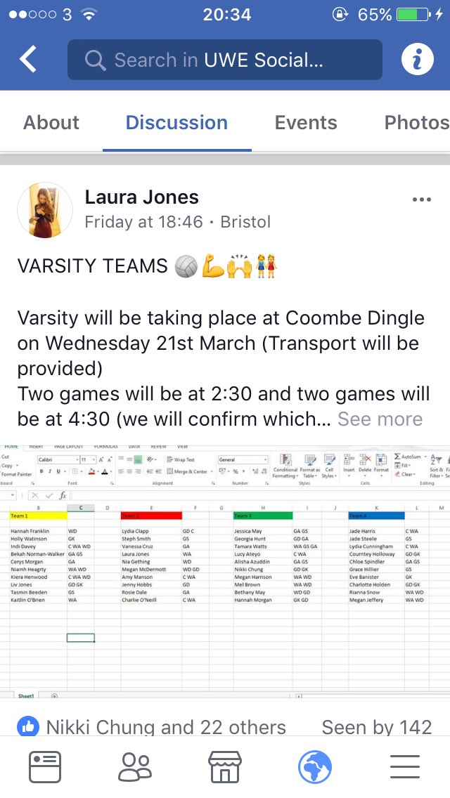 Don't forget to check out our Facebook page for details on Varsity 💪🏼🏐