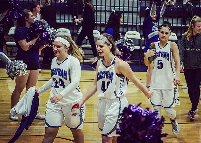 chathamwbb's tweet image. Check out some pics our athletics  student worker, Edge, took of yesterday’s victory over Thiel. #1Pack1Family