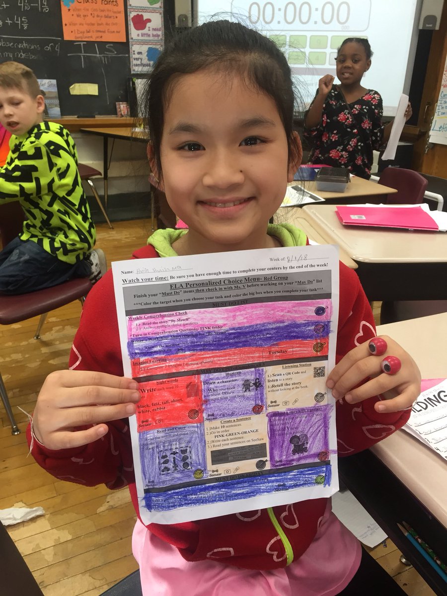 AshleaVilello's tweet photo. @PorterElemSCSD 4th grade pandas from multiple classes proudly finish their ELA personalized playlists! A completed playlist earns you a picture and a spot on our #PandaPL WOW work board! How many pictures will you earn @SyracuseSchools scholars? #SyraFuse https://t.co/B9T5n7qUd9