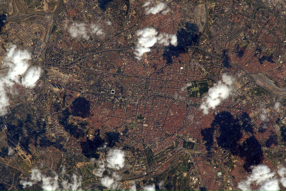 Madrid desde 400 km de altura, en una foto de ESA/NASA, tomada por el astronauta francés <a href="/Thom_astro/">Thomas Pesquet</a> desde la ISS