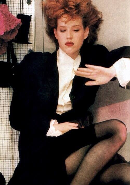 Molly Ringwald, 50 today. Happy birthday Molly. 