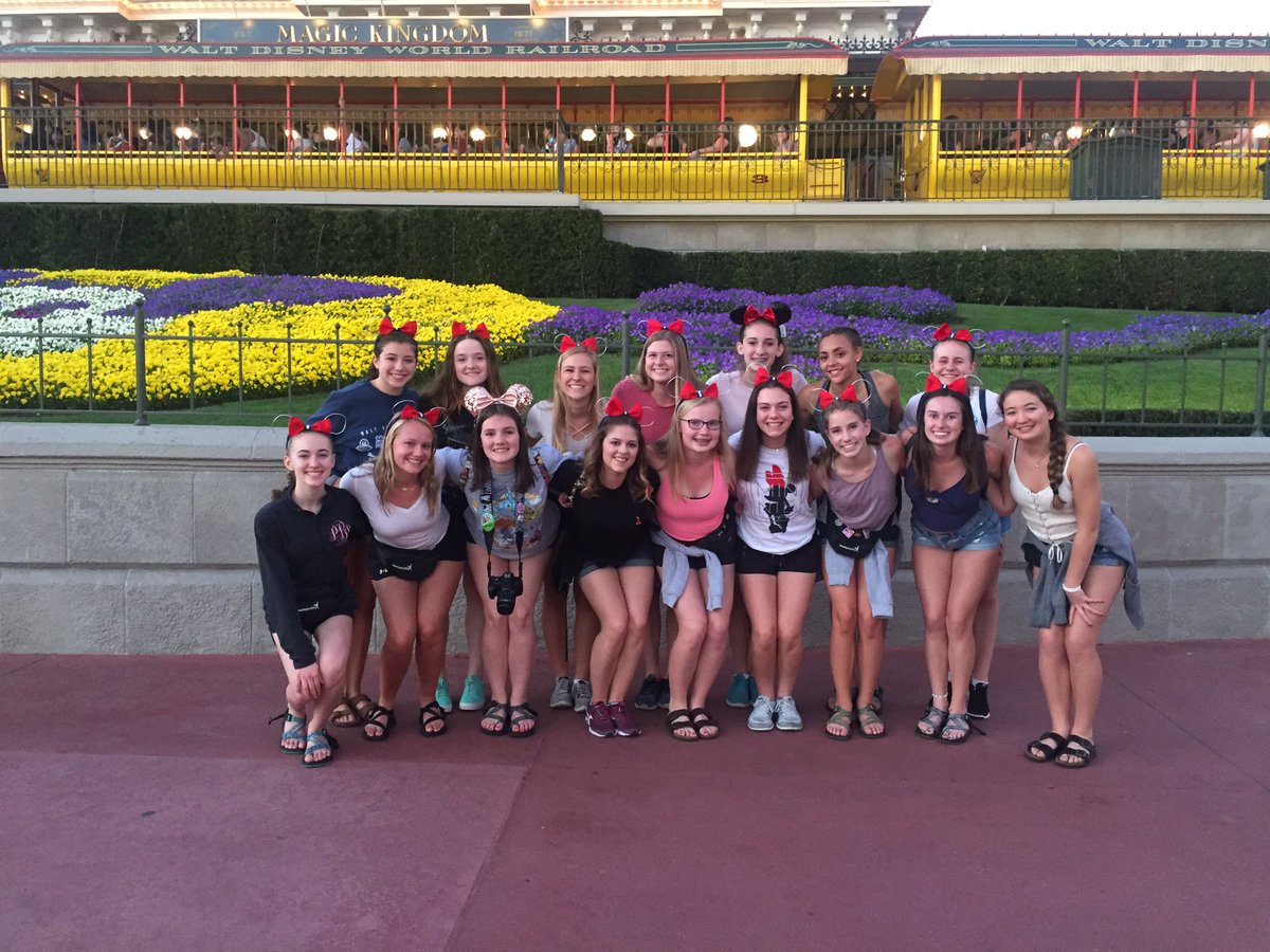 BEHS_SDE's tweet photo. Spartanettes ready to perform @WaltDisneyWorld https://t.co/llUOn4rKxy
