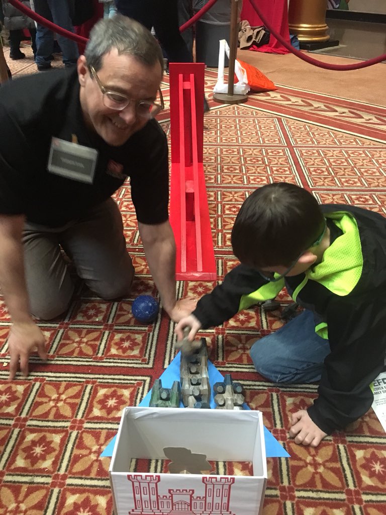 drewcwhite's tweet photo. Great time with my son yesterday at @BuildingMuseum - great activities @USACEHQ thanks to my teammates who made it a great time. #NationalEngineersWeek #EngineersWeek #USACE #coreloc https://t.co/gbOqsFnHgd