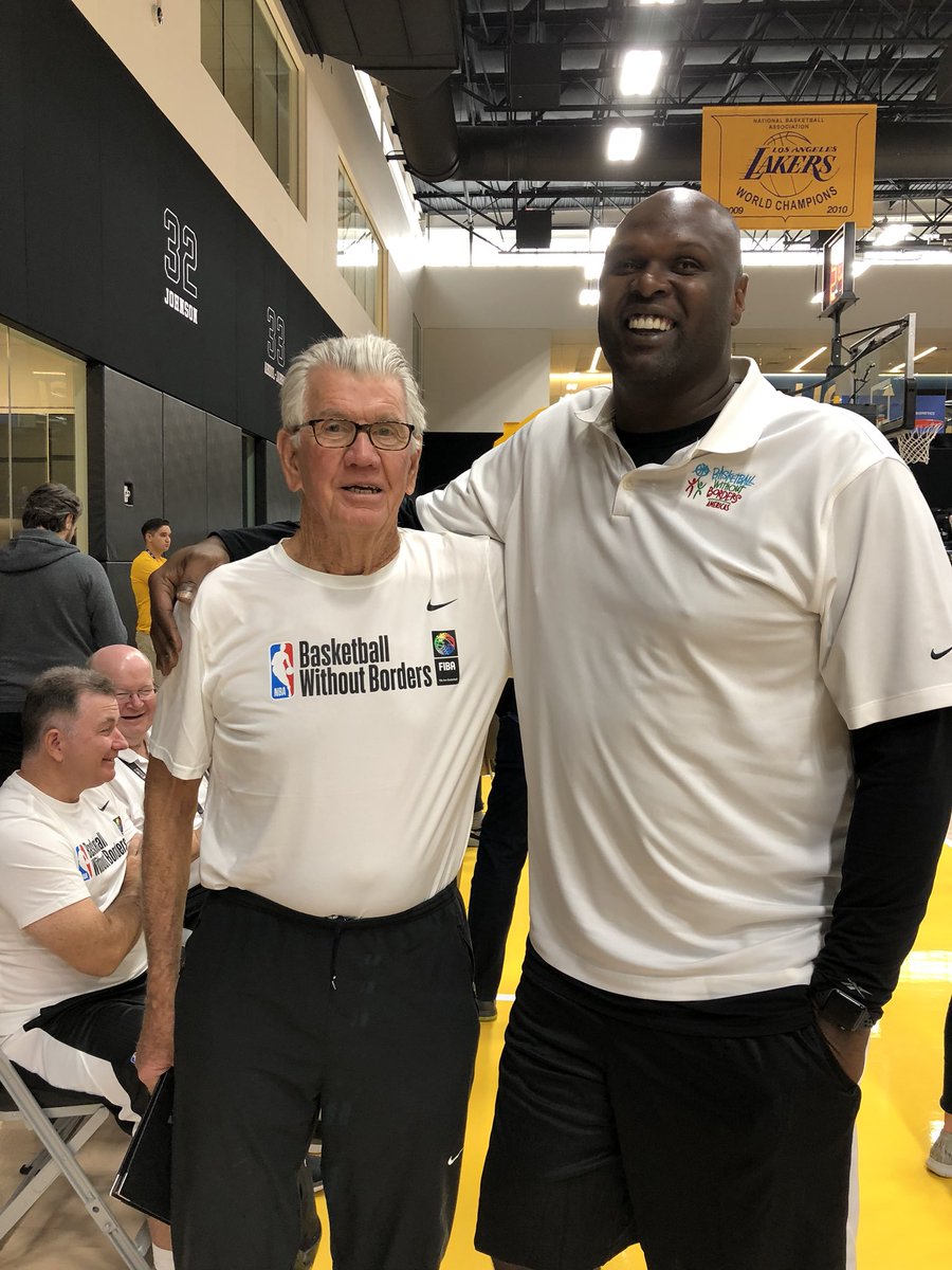 It's been years since I've seen Coach Paul Westhead! He was one of my first coaches when I came into the league. Love this ... | Adonal Foyle | Scoopnest It's been years since I've seen Coach Paul Westhead! He was one of my first coaches when I came into the league. Love this ... | Adonal Foyle | Scoopnest