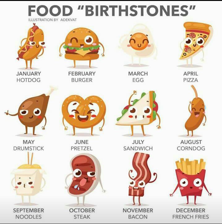 MyfatBF's tweet photo. This is what my boyfriend understands for destiny #FastFood #fat #FatBF #fries #drumsticks #birthstones https://t.co/w8VuI4caRK