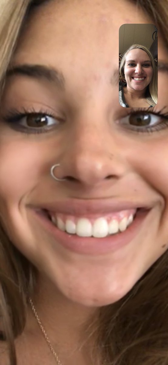 a_hype_7's tweet photo. My sister literally FaceTimes me and we hardly talk at all, just make faces and laugh the whole time and idk I love it 🤷🏼‍♀️ https://t.co/wtx07JiaD4
