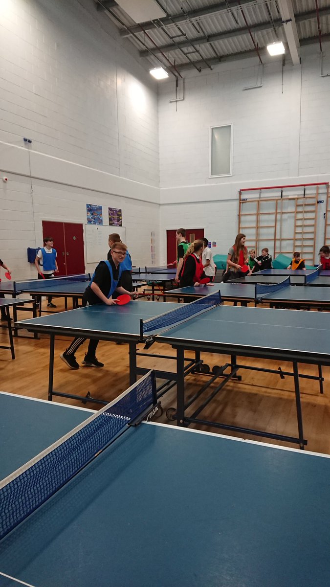 TEAMPEGW's tweet photo. First day of S1 CFW - some snaps of the interclass table tennis #skills #tactics #teamwork #everypointhelps #beyourbest https://t.co/A6rbqoSnJL