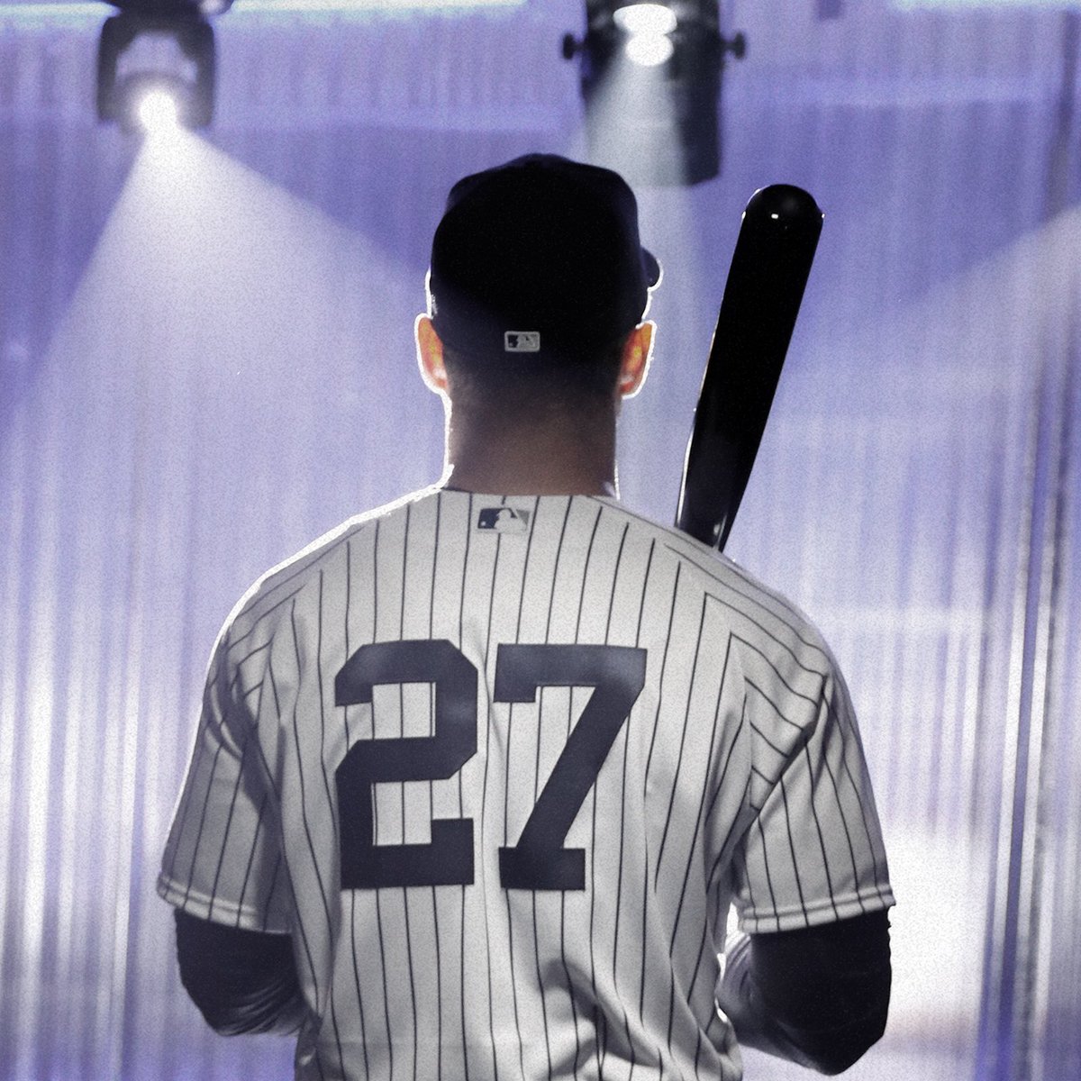 New York Yankees on X: Pinstripes & bright lights.   / X