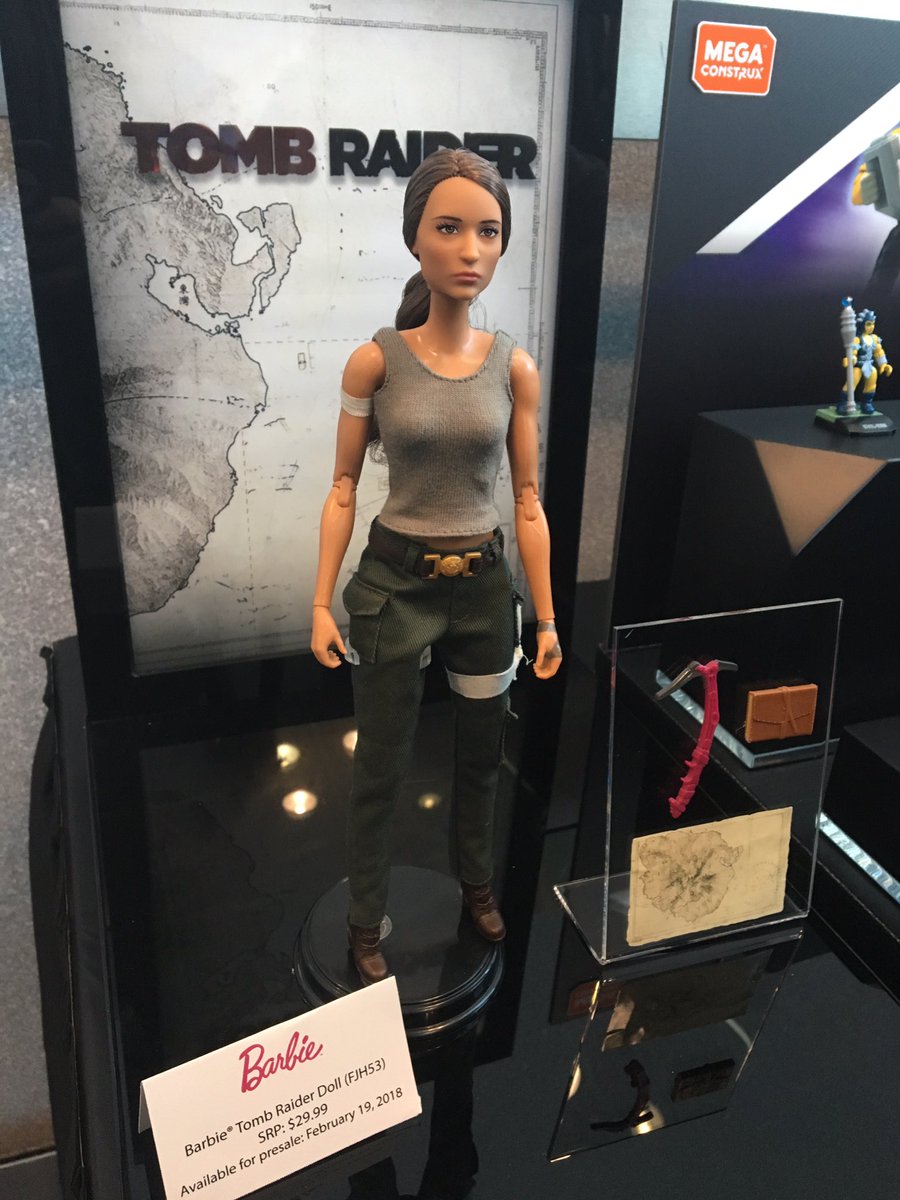 barbie tomb raider