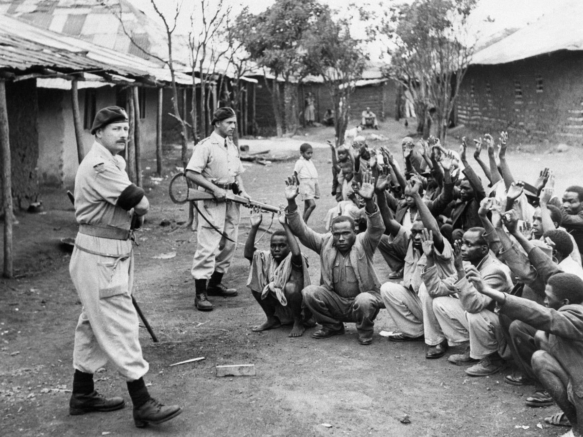 1090 Kenyans were hanged by Britain for opposing colonial rule which stripped the most fertile land from them. It was given to white settlers.