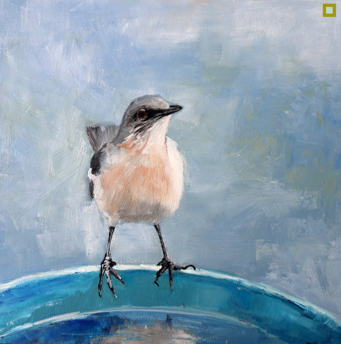 CoSoGallery's tweet photo. Ellen Granter's signature birds make another appearance in our small works show, "Journeys."
...
#EllenGranter #MockYeah #oilonpanel #bird https://t.co/yISC2Zs3aQ