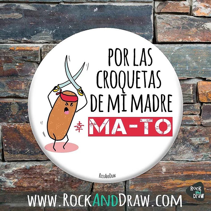 RockAndDraw's tweet photo. Sabéis qué me apetece cenar hoy??
Muchas más en nuestra web!
https://t.co/1pJzOOqqUP 
#heyholetsdraw #rockanddraw #chapas #weddingpins #pins #vamosadarlachapa #croquetas #cocretamente #porlascroquetasdemimadremato https://t.co/uHFJBYJX1y