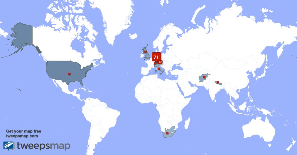 einKaneki's tweet photo. My followers are in Germany(71%), Austria(12%)... Get your map too: https://t.co/zELyZrPKLq https://t.co/Cd18Yl6qBi
