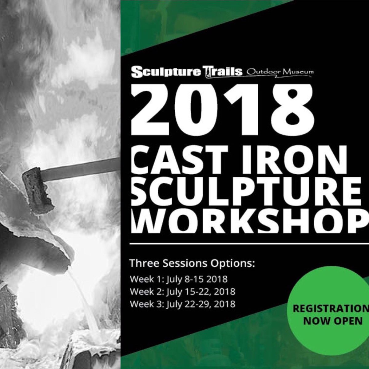 Now booking <a href="/sculpturetrails/">Sculpture Trails Outdoor Museum</a> #sculpturetrails