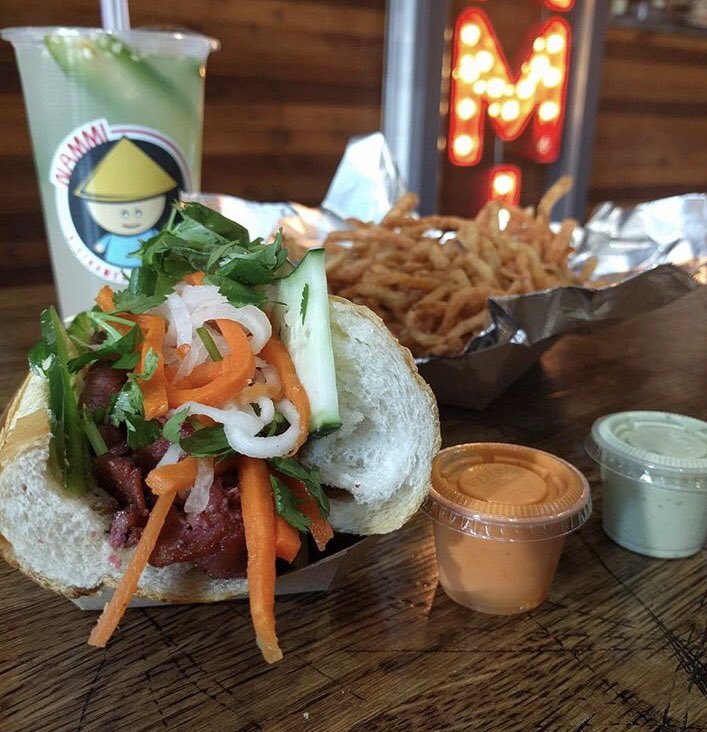 Looking for something #YUMMY😋, Try NAMMI <a href="/nammitruck/">nammi truck</a> !! Their cruisin’ Vietnamese fusion is something you mighttttt just want to be a part of—Trust us 🔥🔥#GetTrucked