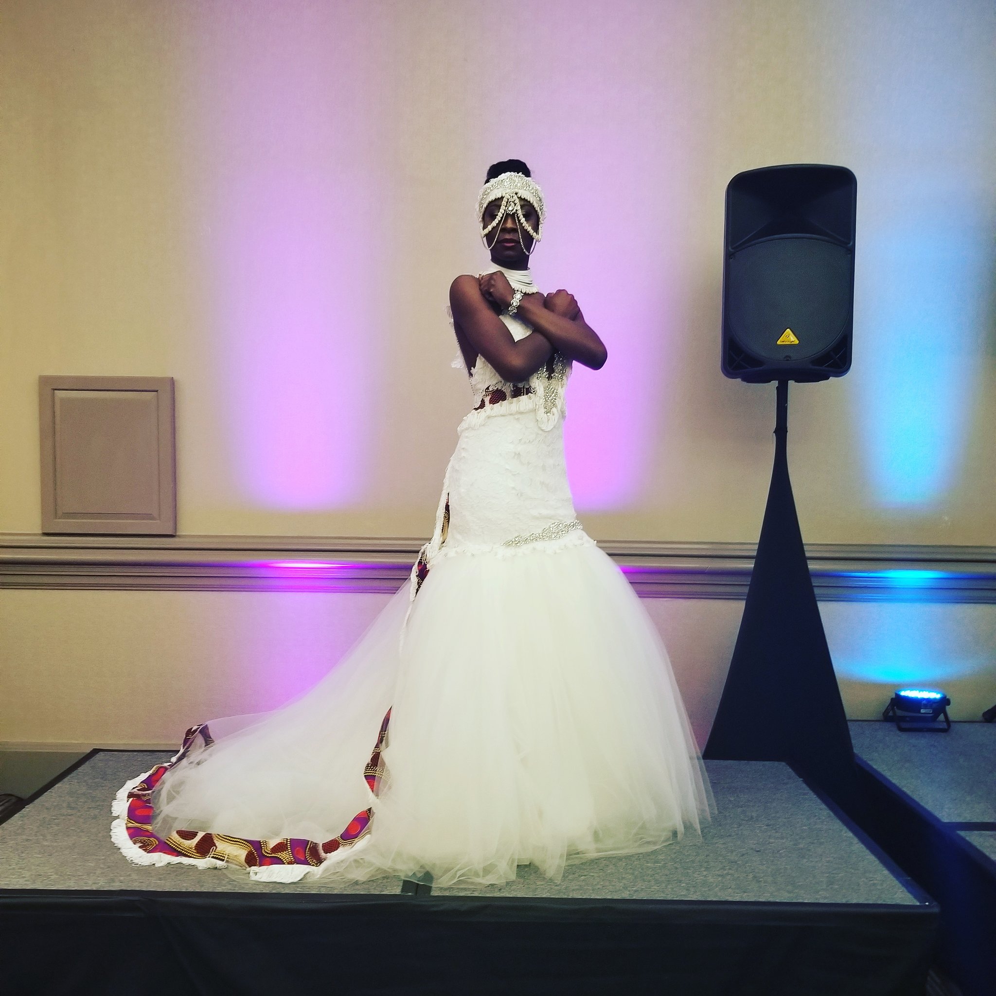 wakanda wedding dress