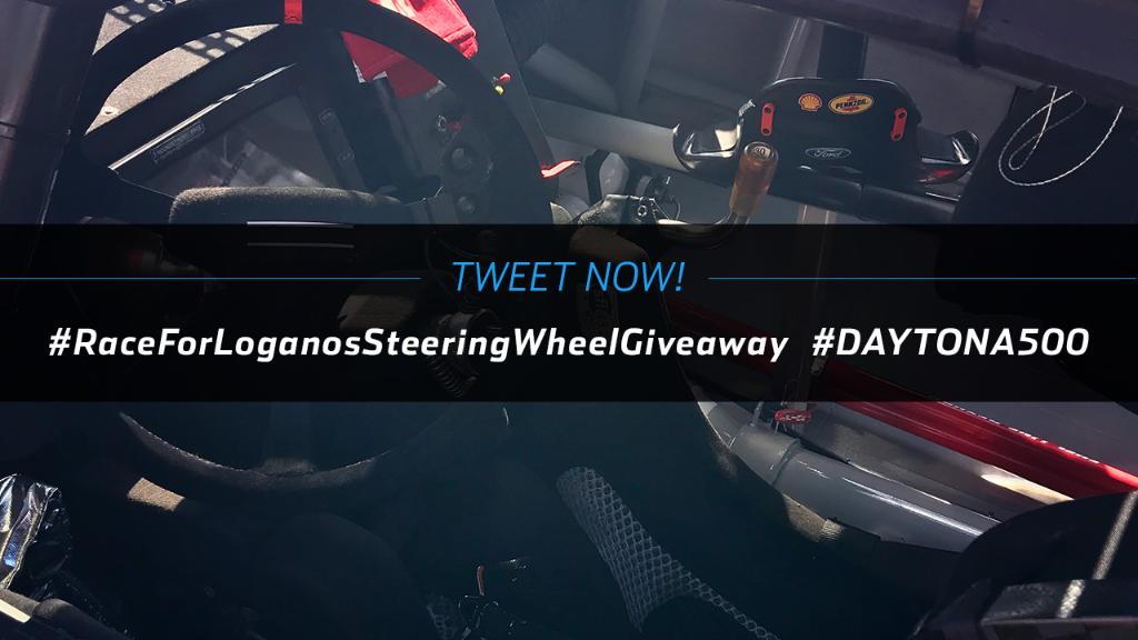 Steer yourself to #DAYTONA500 victory! The first 500 entrants to tweet these hashtags enter for a chance to win <a href="/joeylogano/">Joey Logano</a>’s steering wheel! NPN. Ends 2/18. Rules: nas.cr/2EzmKQs