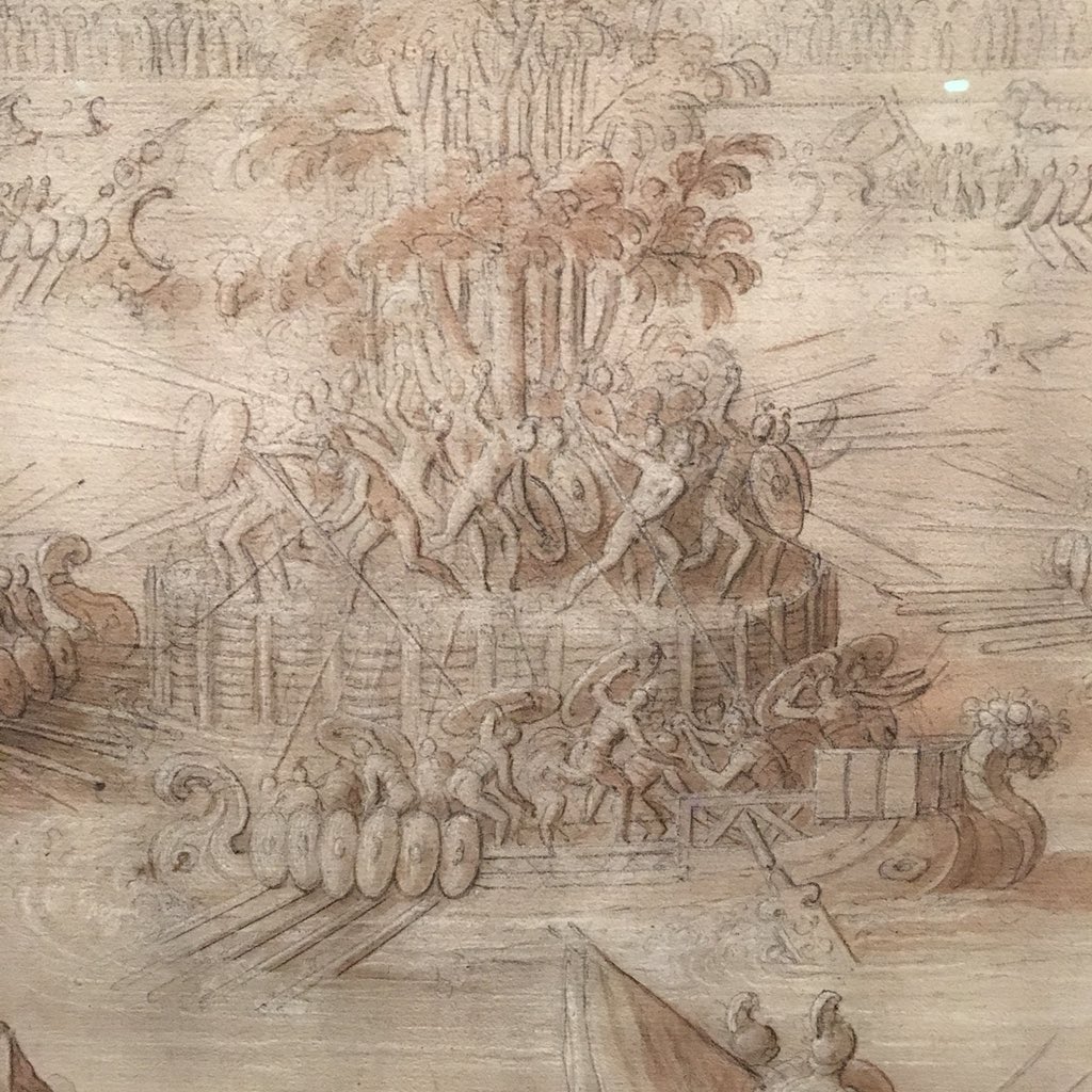 mathieudeldicqu's tweet photo. La première exposition jamais organisée sur Antoine Caron se tient en ce moment @CourtauldGall. Épatants dessins pour les tapisseries des Valois conservés @UffiziGalleries https://t.co/pG2AcKOo0m