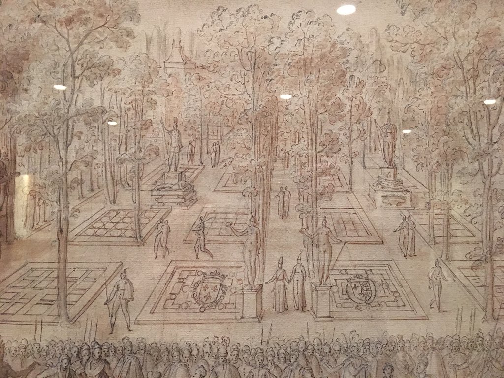 mathieudeldicqu's tweet photo. La première exposition jamais organisée sur Antoine Caron se tient en ce moment @CourtauldGall. Épatants dessins pour les tapisseries des Valois conservés @UffiziGalleries https://t.co/pG2AcKOo0m