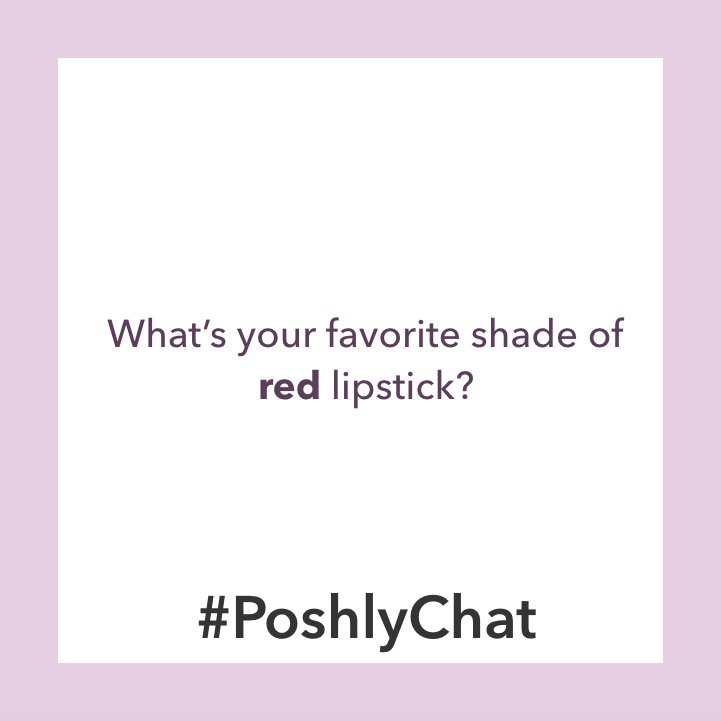 lucky_websites's tweet image. #PoshlyChat Not all reds are created equal ✖ whether it&apos;s @fentybeauty &apos;s universal red or @MACcosmetics &apos;s classic #RubyWoo - what&apos;s your go-to? 💋
