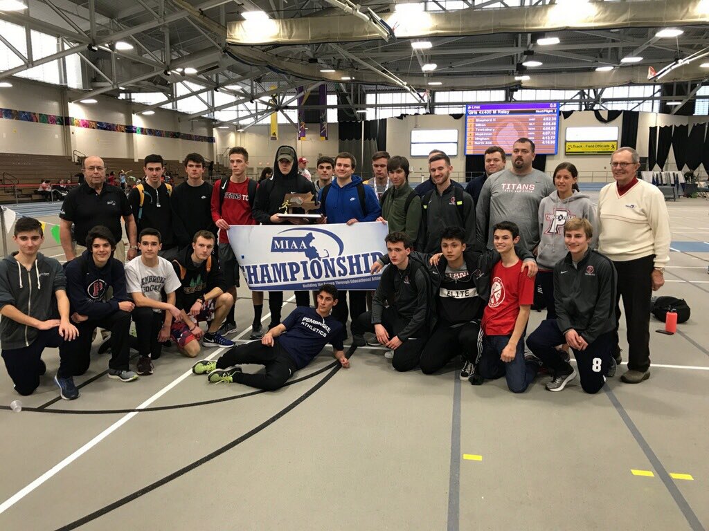 TitansTC's tweet image. 2018 Boys Indoor Track- MIAA Div 3 State Runner up! 🥈