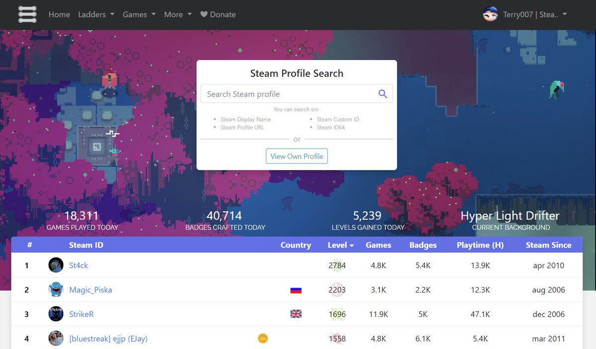 SteamLadder tweet picture