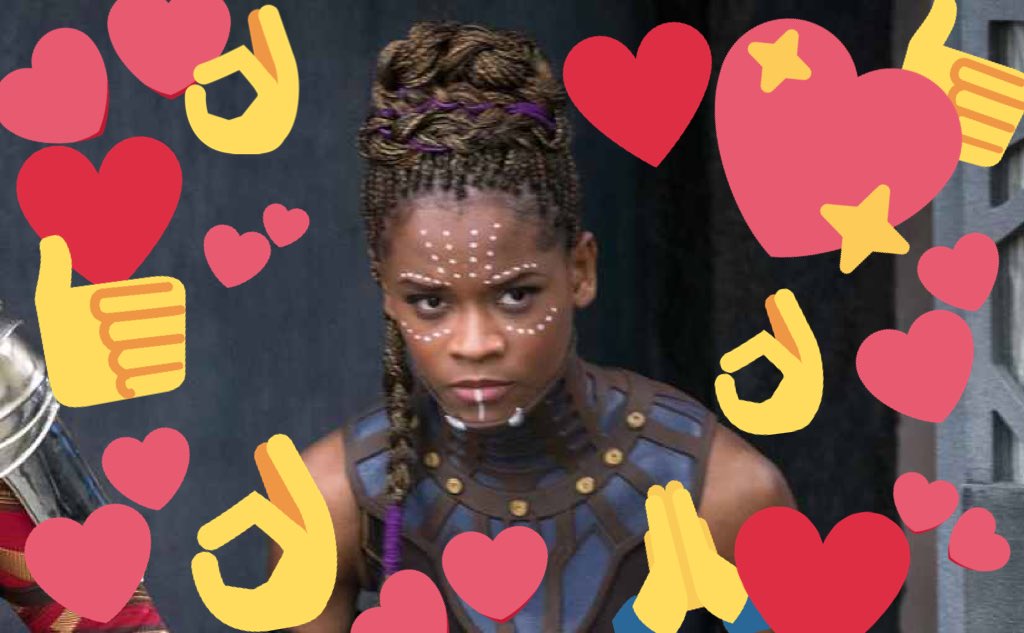 JennerallyJenn's tweet image. my review of black panther