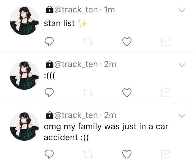 4. the unholy trinity of stan twitter tweets