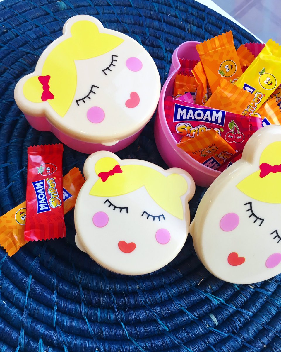 We just love these nesting lunch boxes by Rice Denmark. (and maoam stripes of course!!) ❤️#Sundayvibes
