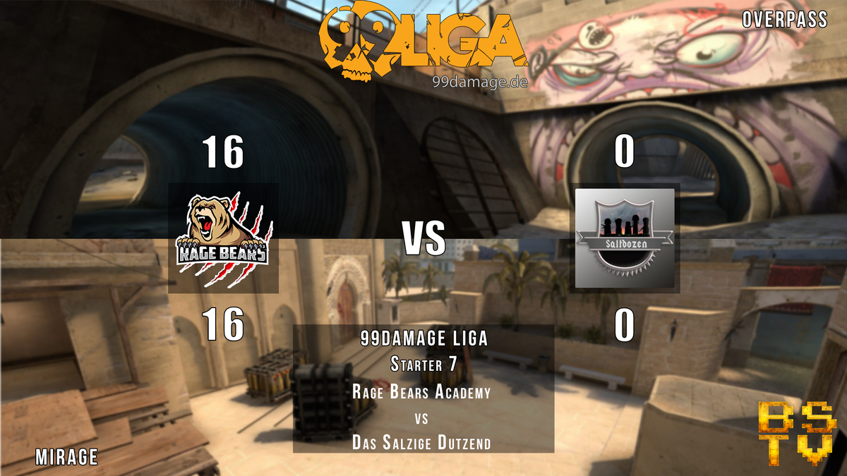 BitStormTV's tweet photo. Der 1. Cast seit langem endet mit einem extrem deutlichen 32-0 in Runden nach beiden Maps für die @RageBears . GG WP
Wer es nicht live sehen konnte, kann sich gerne den VoD angucken!
https://t.co/ItDfPAL6Lz
#CSGO #CAST #BitStorm #Livestream #twitch https://t.co/QVdcY7Vnru