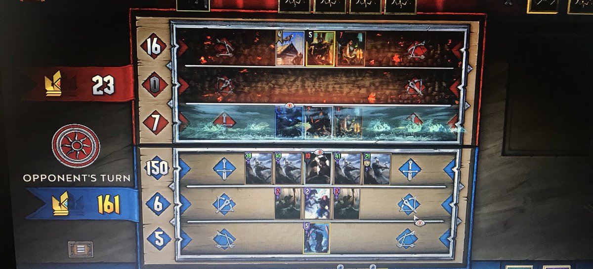 ChrisSellersX's tweet image. #axeman #gwent #factionchallenge #skellige Sunday Funday with my Axemen