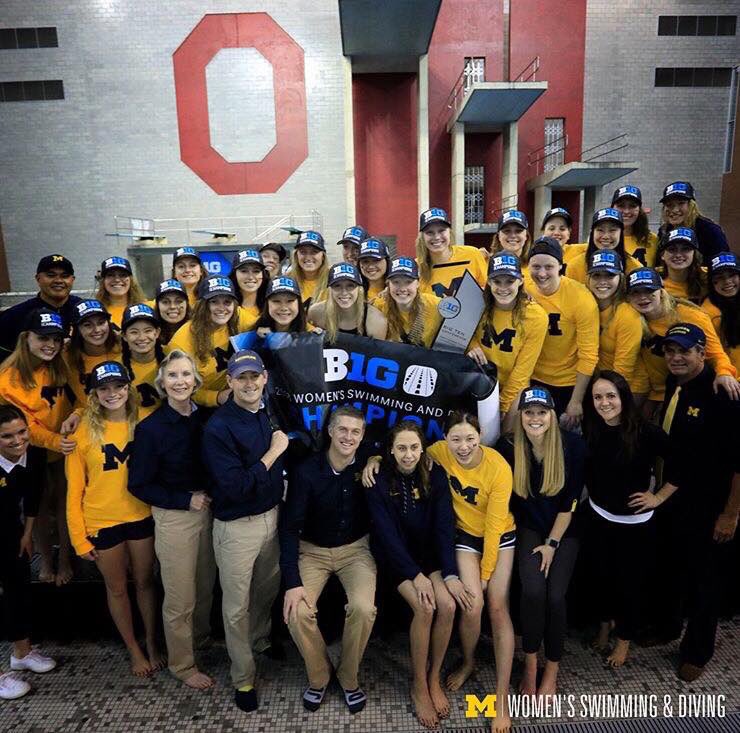 Sierra_Swims's tweet photo. I still can’t believe that we did it! I’m so blessed and overjoyed to have this team around me. Every single person has worked so hard this season and it paid off! Now it’s time to get ready for the next step! #goblue #enjoythejourney #threebeat https://t.co/CmHUgoCaLl