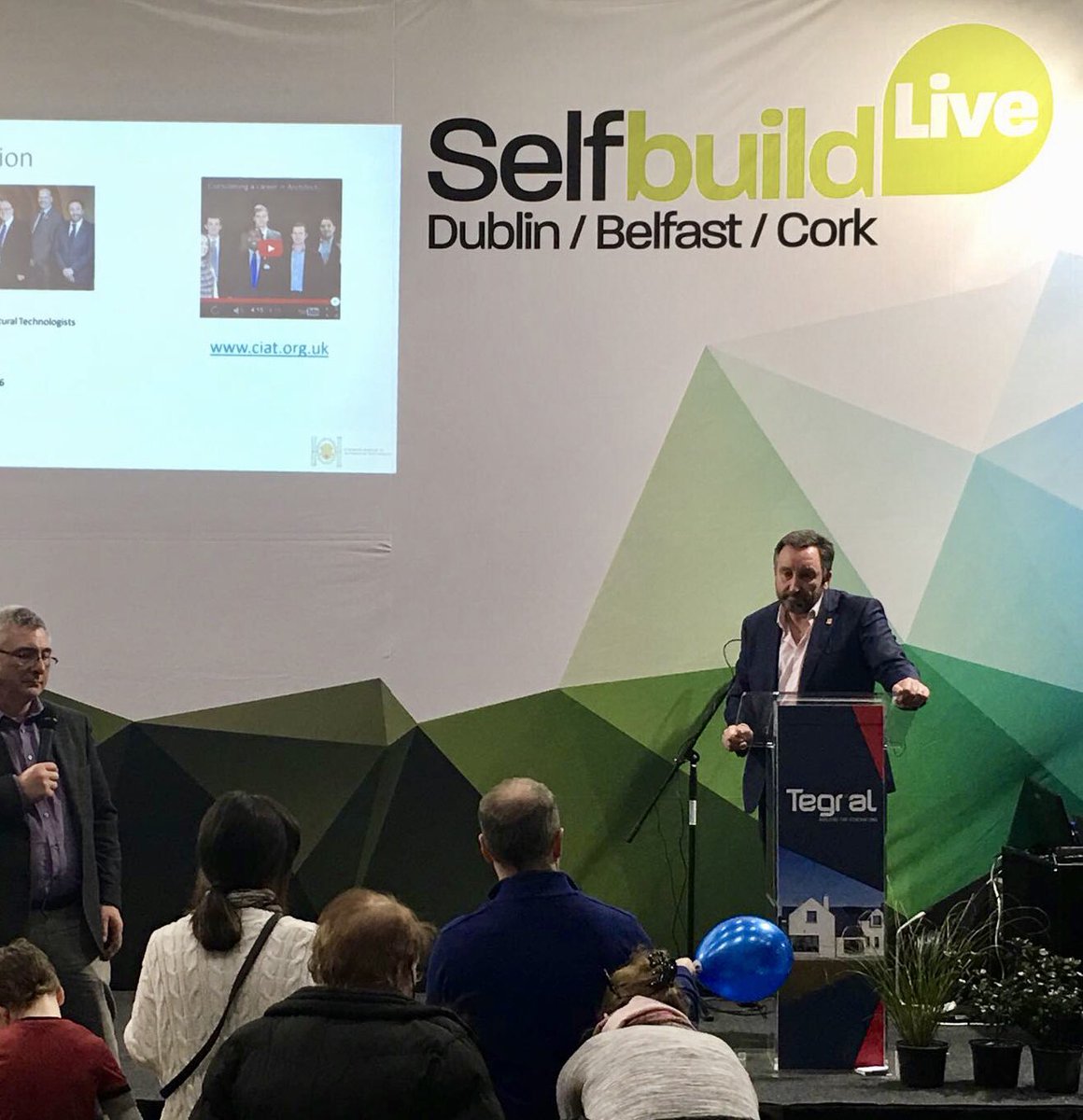 <a href="/ADPEddieWeir/">Eddie Weir PCIAT PPCIAT</a> @CIATechnologist VP Practice -Delighted to present the Project Management section of the Belfast #selfbuildlive over the past few days and to inform everyone on the tremendous work undertaken by our CIAT Practitioners. #CharteredAT’s