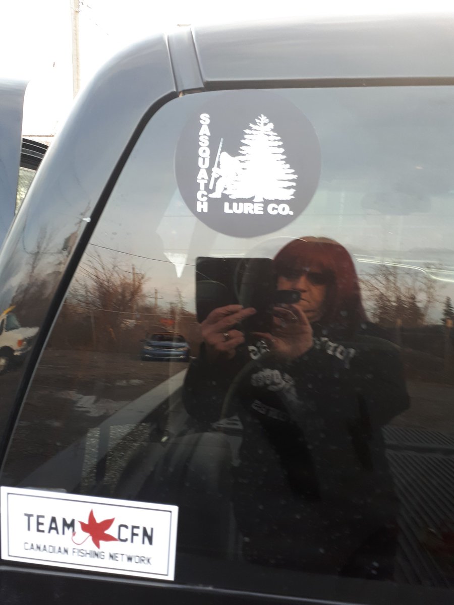 fishingwifey's tweet photo. @dunamisrods @sasquatchlureco @marciocuri @GetStickyFish #CanadianFishingNetwork and the open spot top center for a new @drophookapp  now the new truck feels like ours https://t.co/PWVHeVMIvN