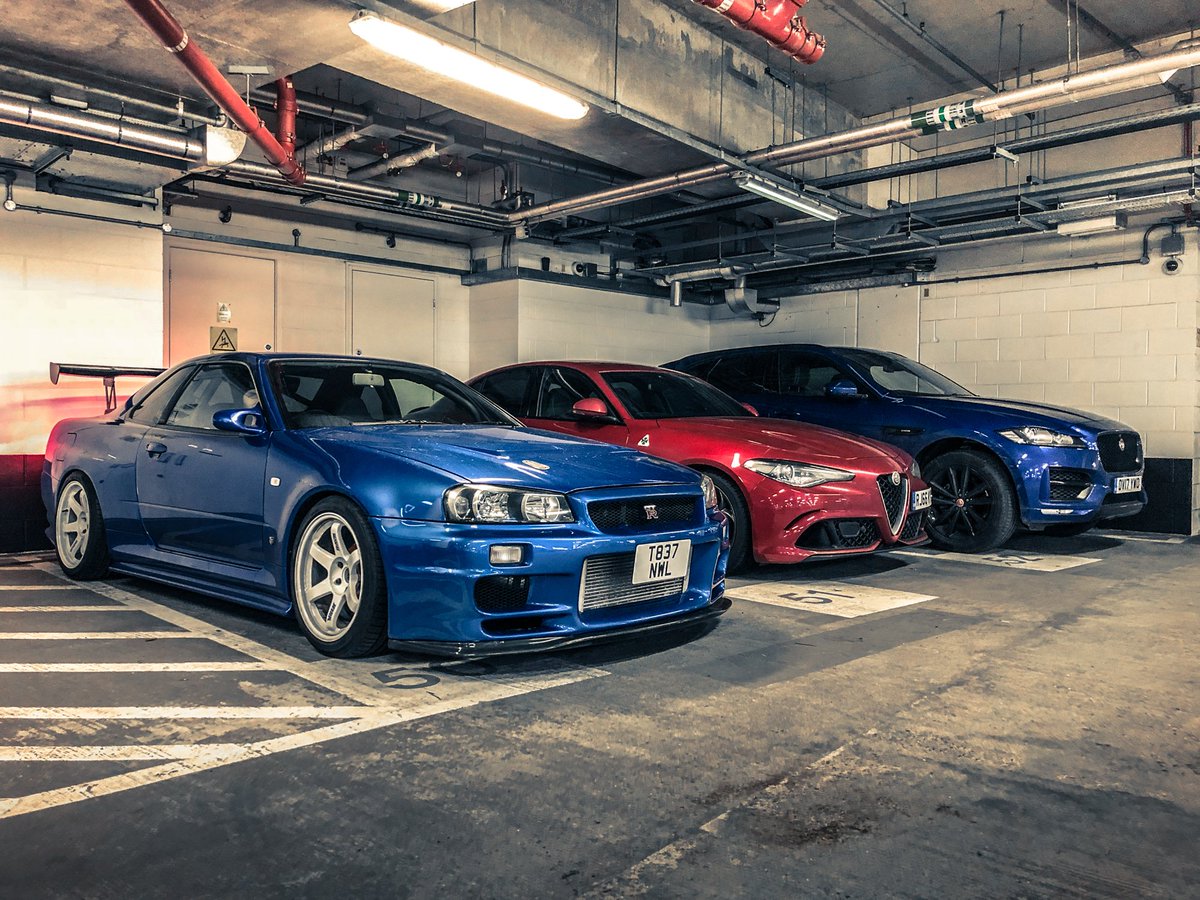 rowanhorncastle's tweet photo. Had the tiniest of blats in @markriccioni's new, wonderfully silly but completely legit purchase. Remember kids, no matter what people tell you, you can always follow your 2 Fast 2 Furious dreams #BaesideBlue #RB26forLyfe #MuchBoost #MuchNoise #MuchSpeed #MuchDiff https://t.co/Qon8C8KeG9