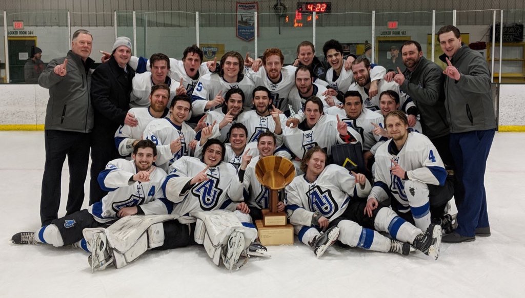 ACHA Men's D2 on Twitter "Northern Collegiate Hockey League 🏆 CHAMPIONS 🏆 • Aurora Spartans