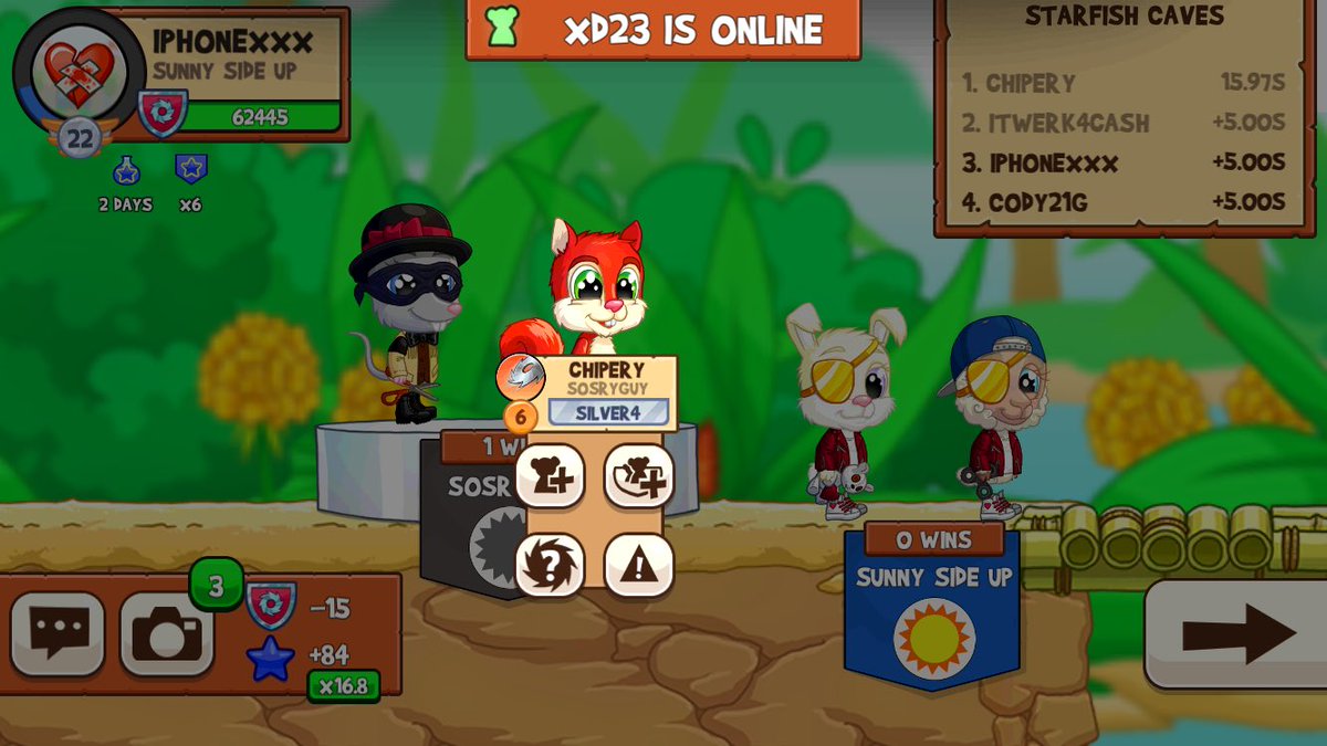 iphonexxx3's tweet photo. @TheFunRun please do something about the people hacking on fun run #FunRunArena https://t.co/zC4uOpiy98