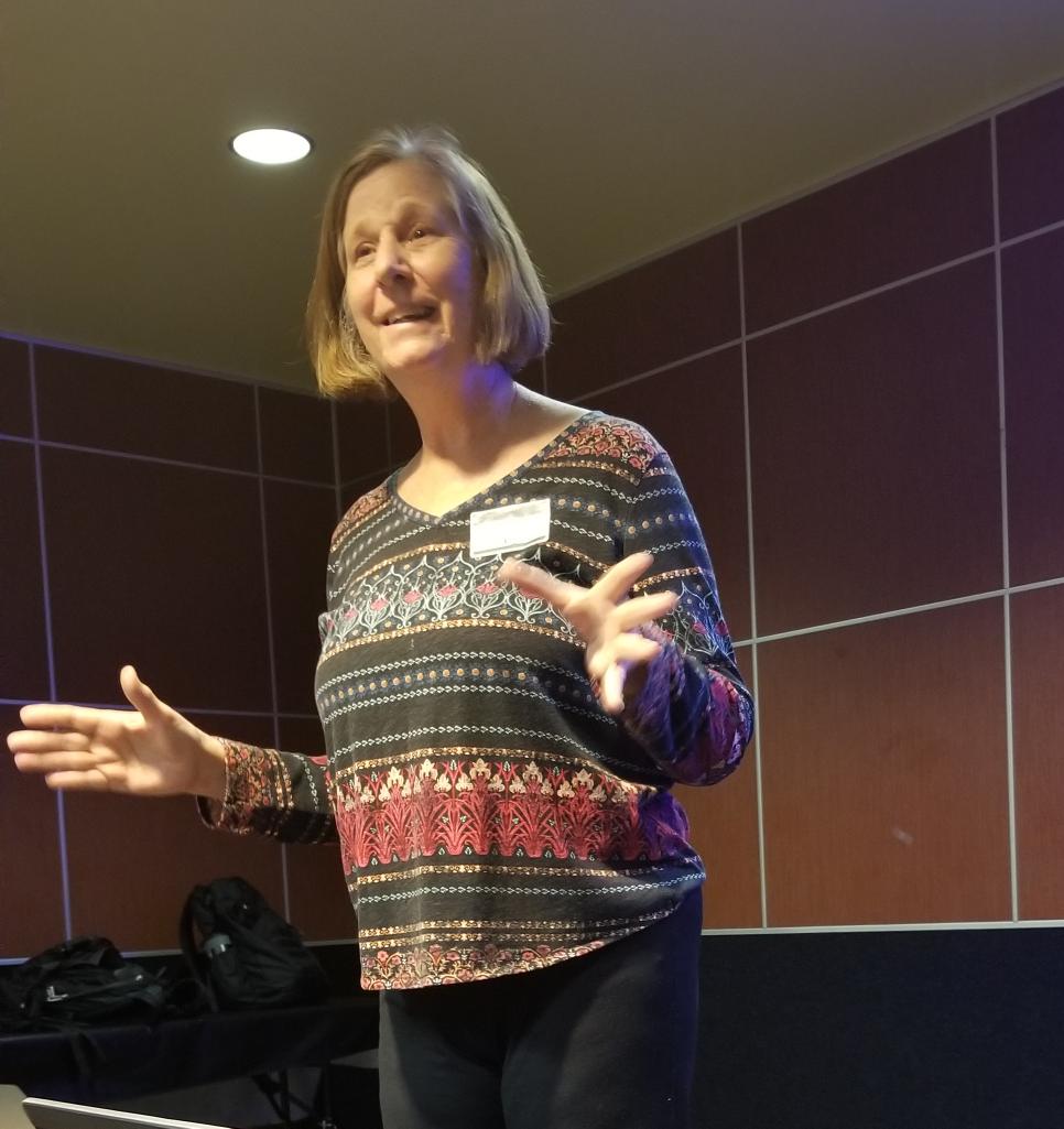 MuyMexi's tweet photo. With Cindy Sheehan who is speaking about the death of her son &amp; how @NancyPelosi &amp; @HillaryClinton used &amp; lied to her &amp; her anti-war movement to take back Congress in 2006 &amp; then voted to increase military spending. 
@Jaffe4Congress https://t.co/vDxVcWCfoj