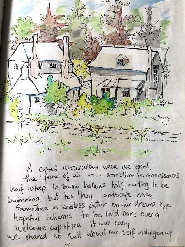 sniskybobfry's tweet photo. I returned after over 30 yrs to a favourite township up North recently. Things have changed but my memories of the place were still strong. The poem and drawing are from the earlier time. Enjoy. #KeriKeri #StoneStore #SummerHolidays https://t.co/eRlKfPRRvQ