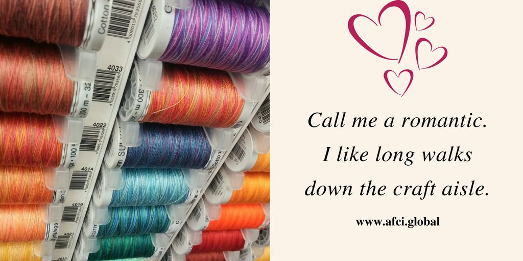 AFCI_Global's tweet image. I like long, romantic walks down the craft aisle. #creatorproblems