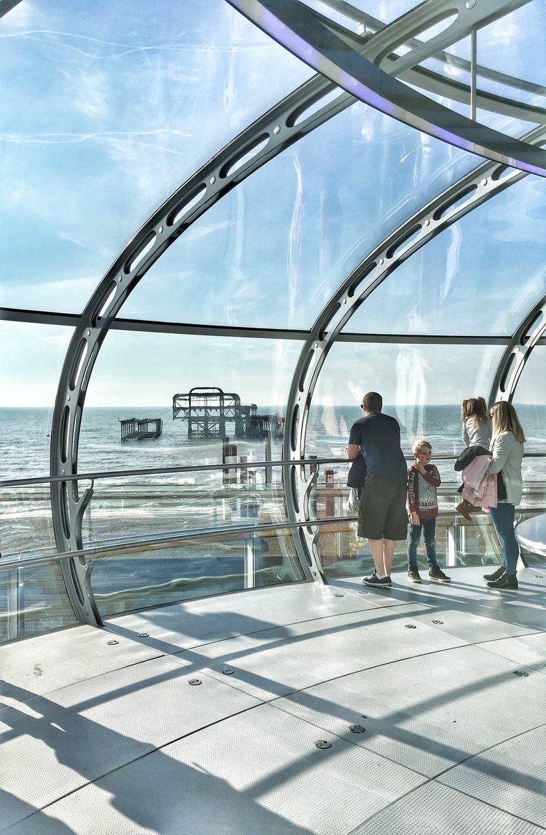emilywren's tweet photo. Seriously impressed by the @BA_i360 🙌🏻 you feel like a bird flying high above Brighton. Such incredible views, a must for any visitors 👍🏻 https://t.co/BXzNCI34sU