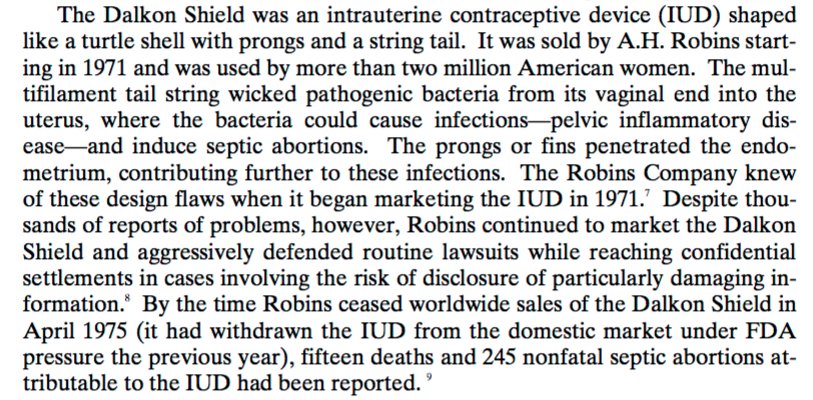 PIPActionA's tweet photo. 1971 : The repeating pattern of abuse of women by #medicaldevices manufacturers #DalkonShield & court-sponsored secrecy #PIPcrimes #Mesh #Essure @ennisennislaw https://t.co/HS5MQAQaX3
