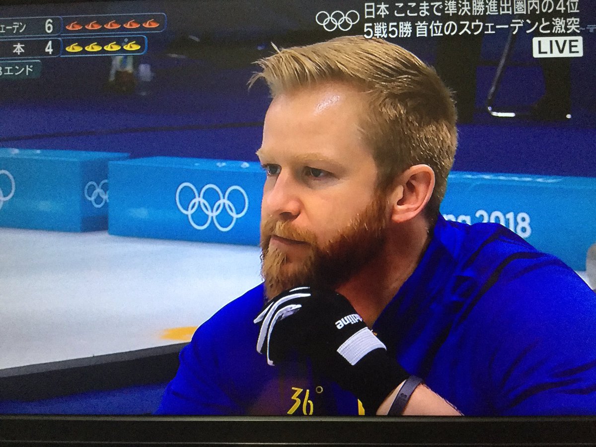 Shota No Twitter 昨日見たカーリング男子 スウェーデンの選手がハンサム揃いだった ヒゲが似合うわ
