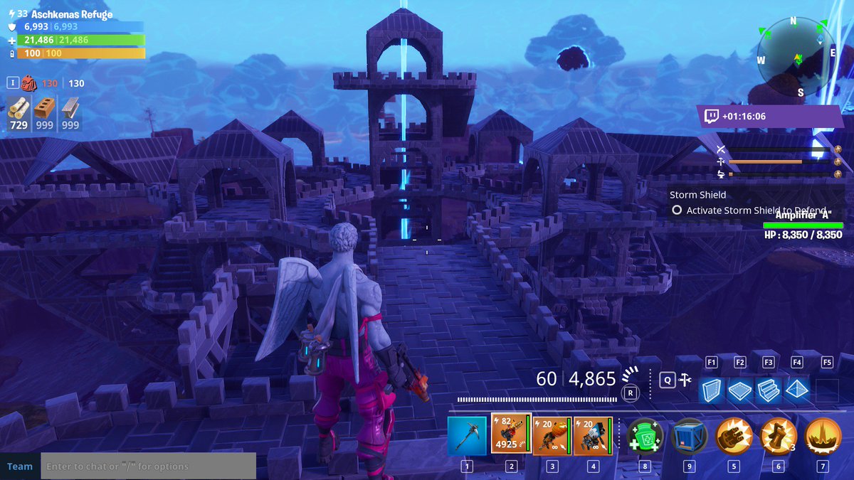 Elana_Reckinger's tweet photo. @FortniteGame #MyStormBase I hope it's "Epic" enough 😜 https://t.co/muO2sRTn17