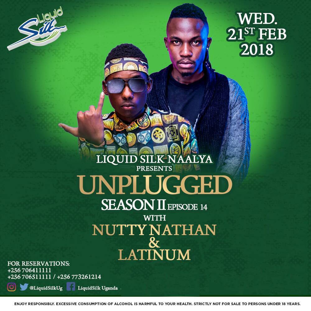 FrostProUg's tweet photo. @liquidsilknalya presents to you the #unpluggedsn2 show in a new style featuring two artists #Latiumlati and #NuttyNeithen
Yes just know Kampala's finest live event just went viral don't miss this edition https://t.co/kVlYv1wRYj